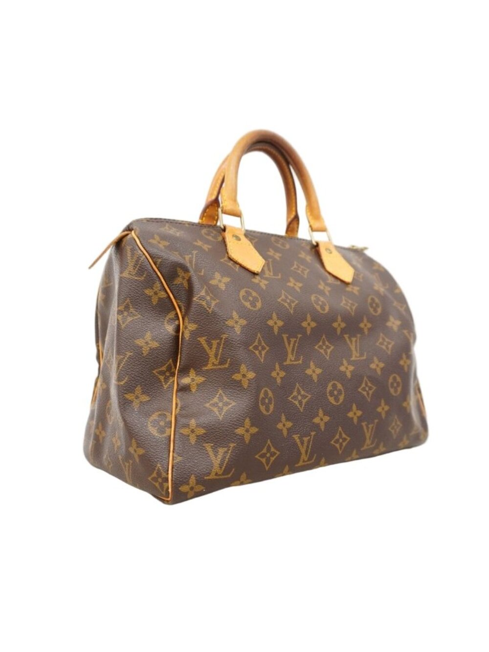 Louis Vuitton Handbag Monogram Speedy 30 Brown - Picture 2 of 10